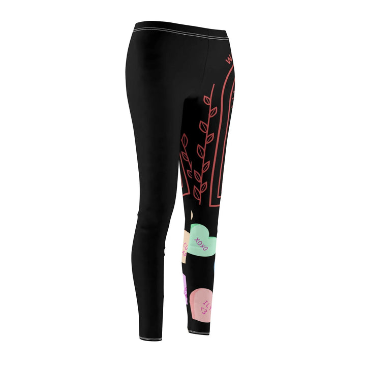 Women's Mid-rise Casual Leggings (AOP) - 509FAVORITE