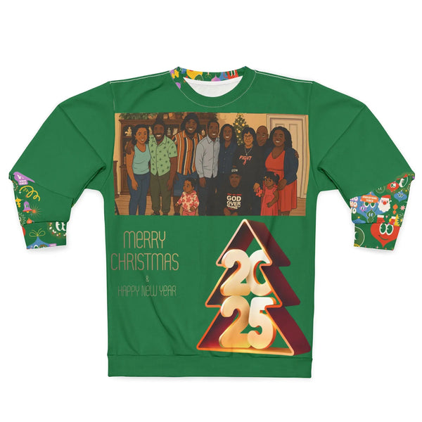 Christmas Family Photo Sweatshirt — Merry Christmas 2023 Holiday Crewneck