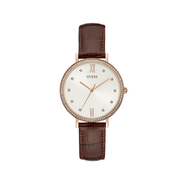 Brown Leather Watch - 509FAVORITE