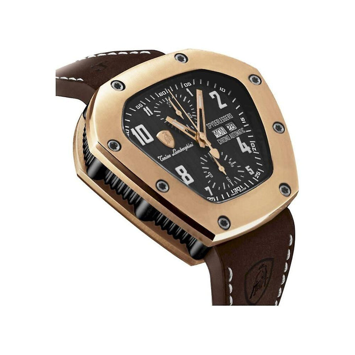 Black Leather Watch - 509FAVORITE