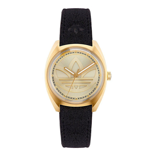 Black Leather Watch - 509FAVORITE