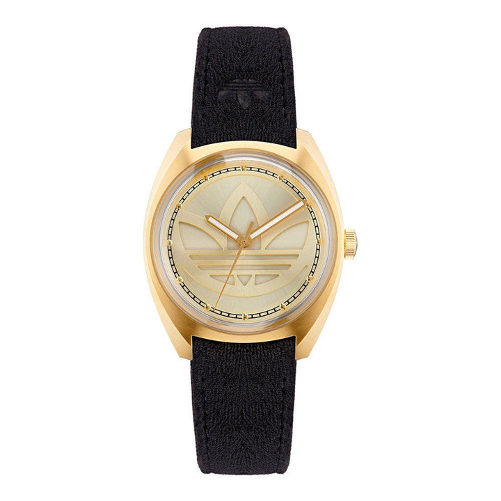 Black Leather Watch - 509FAVORITE