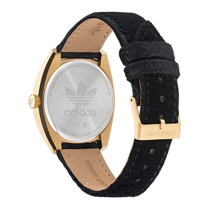 Black Leather Watch - 509FAVORITE