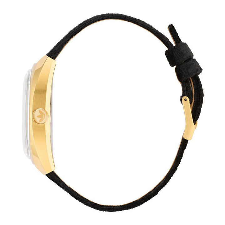 Black Leather Watch - 509FAVORITE