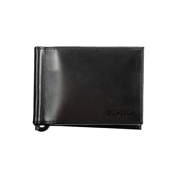 Black Leather Men Wallet - 509FAVORITE