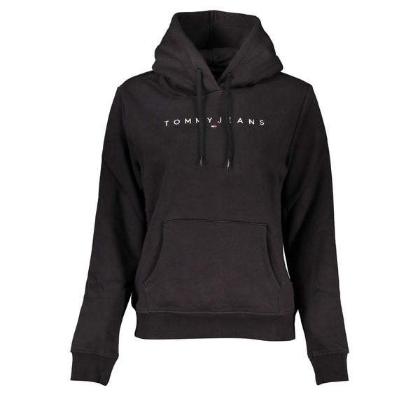 Black Cotton Women Sweater