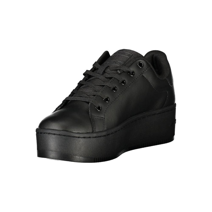 Black Polyethylene Women Sneaker - 509FAVORITE