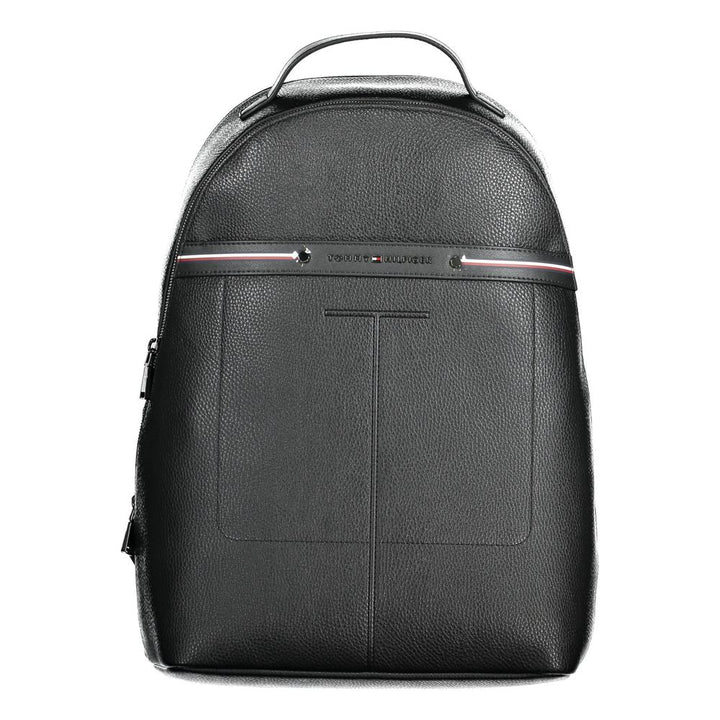 Black Polyethylene Men Backpack - 509FAVORITE