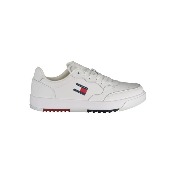 White Polyethylene Men Sneaker - 509FAVORITE