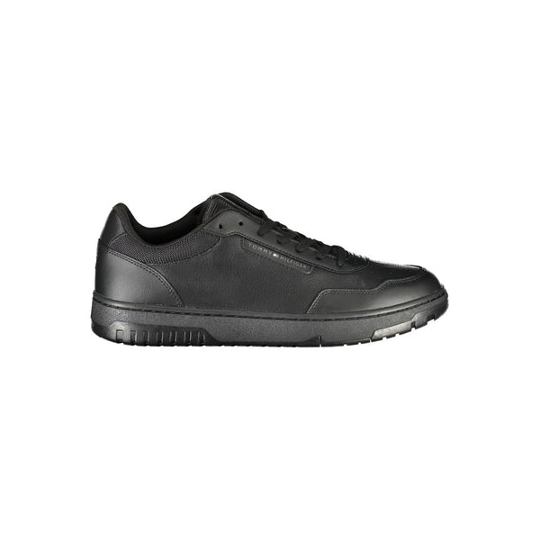 Black Leather Men Sneaker - 509FAVORITE