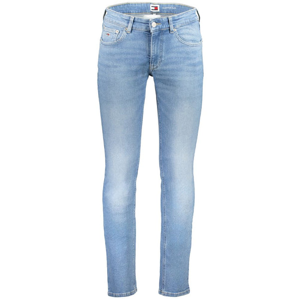 Light Blue Cotton Men Jeans - 509FAVORITE