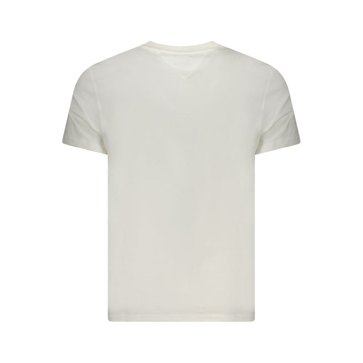White Cotton Men T-Shirt - 509FAVORITE