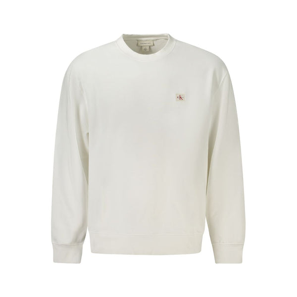 White Cotton Men Sweater - 509FAVORITE