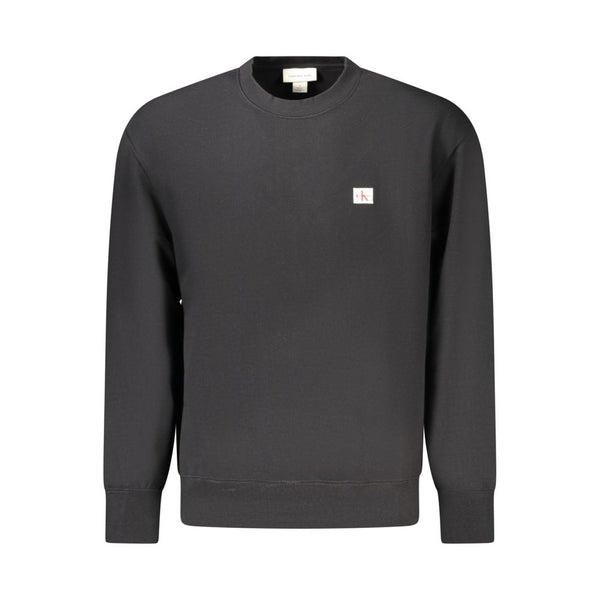 Black Cotton Men Sweater - 509FAVORITE