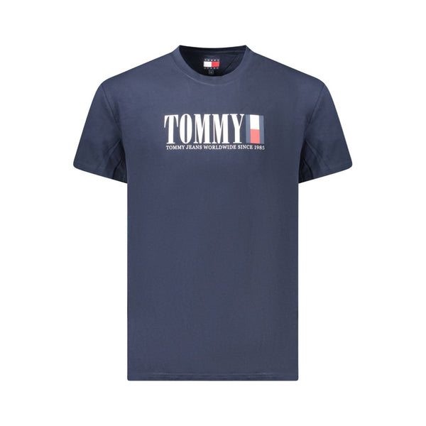 Blue Cotton Men T-Shirt - 509FAVORITE