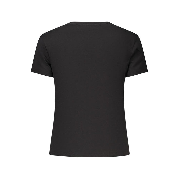 Black Cotton Women T-Shirt - 509FAVORITE