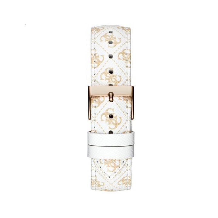 White Leather Watch - 509FAVORITE