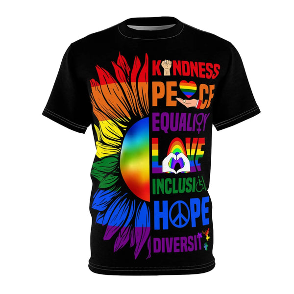 Unisex Famous Positive VYBE (AOP) Shirt for Men and Women - 509FAVORITE