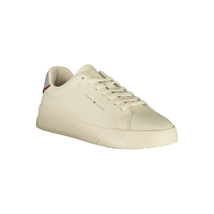 Beige Leather Men Sneaker - 509FAVORITE