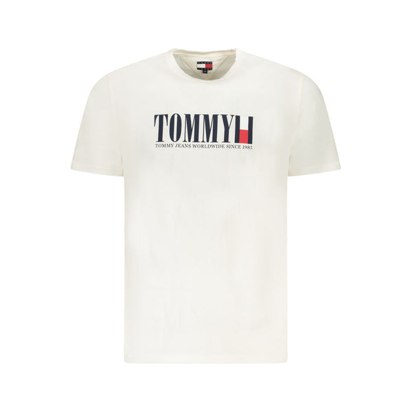 White Cotton Men T-Shirt - 509FAVORITE