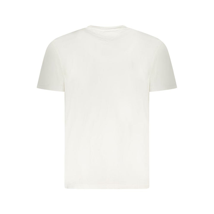 White Cotton Men T-Shirt - 509FAVORITE