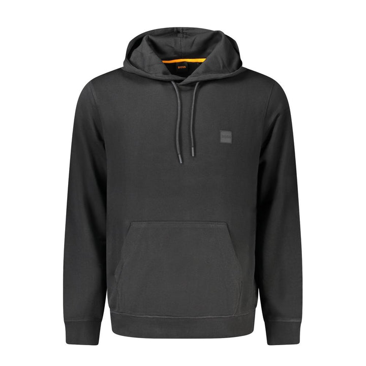 Black Cotton Men Sweater - 509FAVORITE