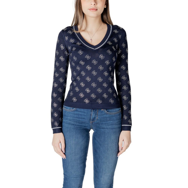 Blue Viscose Sweater
