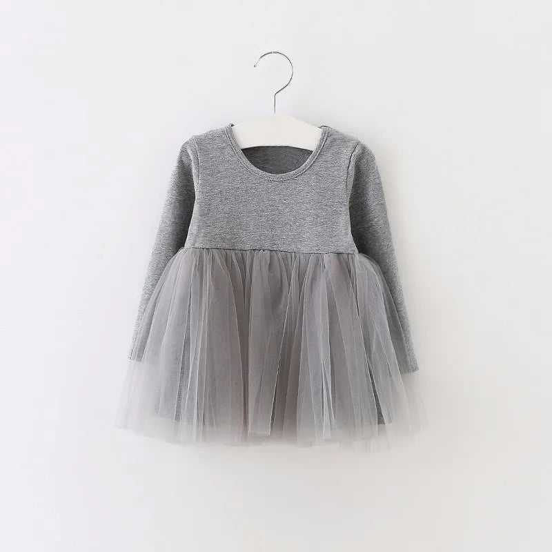 2024 Baby Girl Dress Summer 1st Birthday Dress For 1 Year Baby Girl Clothes Long Sleeve Baby Girl Party Clothes Princess Outfit