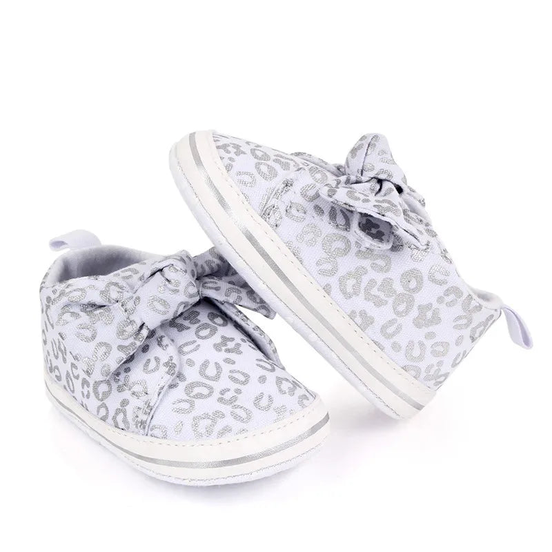 New Baby Girls Boys First Walkers Fashion Leopard Infants Cotton Shoes Antislip Soft Sole Newborn Casual Shoes