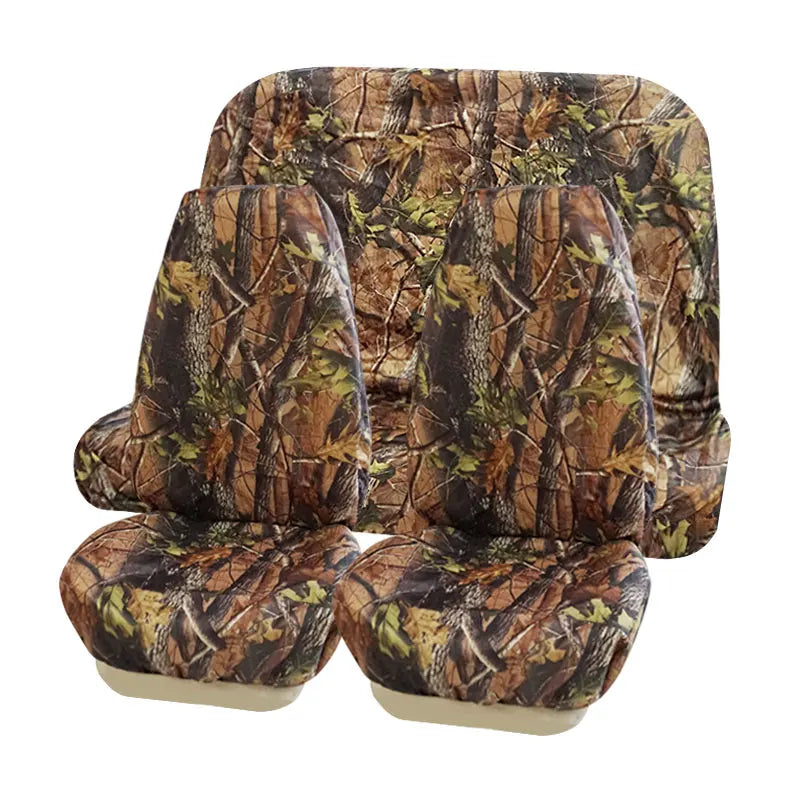 AUTOROWN Hunting Camouflage Car Seat Covers For Jeep Honda Nissan Kia Volvo Auto Seat Cover For Fishing Interior Accessories