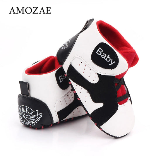 Spring Newborn Baby Casual Sports Shoes Baby Shoes Baby Boys Sneakers Soft Bottom Breathable Baby Girls Infant Toddler Shoes