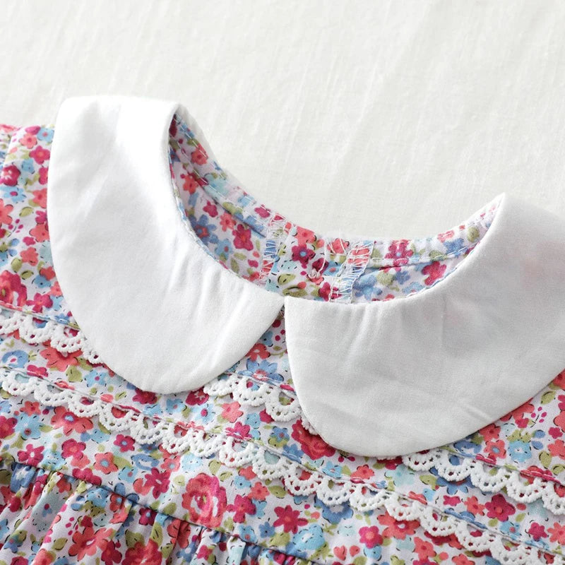 Baby Girls Clothes Set 2024 New Flower T-shirt+PP Shorts Summer Newborn Baby Girls Clothes Infant Baby Girls Clothing Suit