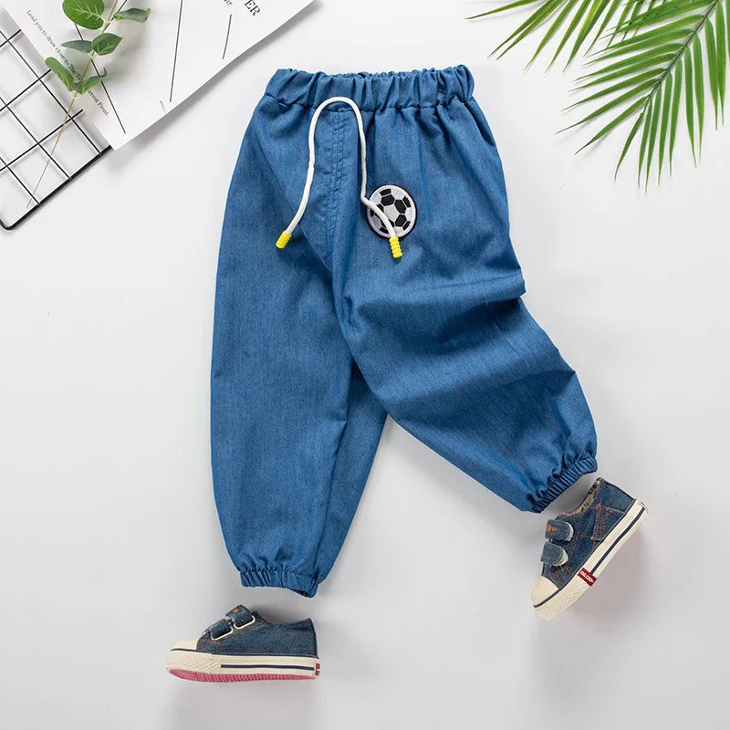 Casual Baby Boy Clothes Toddler Kids Pants Pantalones Harem Demin Trousers Jogger Baby Infant Clothing