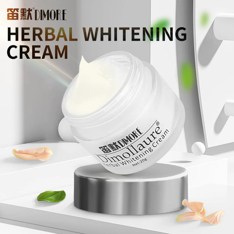 2pcs Dimollaure Whitening Freckle Cream 20g Remove Melasma Speckle Sunburn Dark Spots Pigment Melanin Bright Skin Face Cream