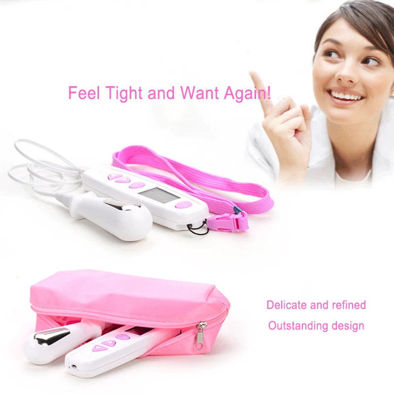 Electric Pelvic Floor Muscle Stimulator Vaginal Trainer Kegel Exerciser Incontinence Therapy Vagina Tightening Women