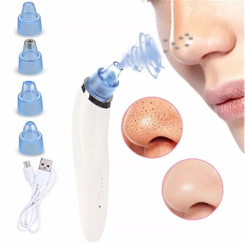 Hot Balckhead Vacuum Suction Blackhead  Nose Care Beauty Face Massager Blackhead Remover Machine