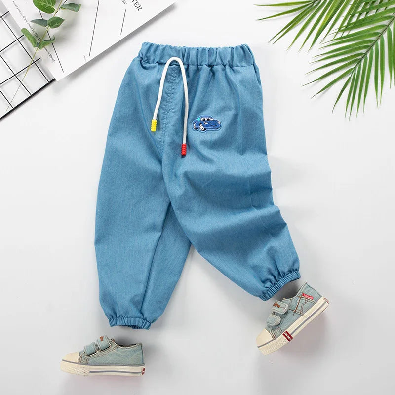 Casual Baby Boy Clothes Toddler Kids Pants Pantalones Harem Demin Trousers Jogger Baby Infant Clothing