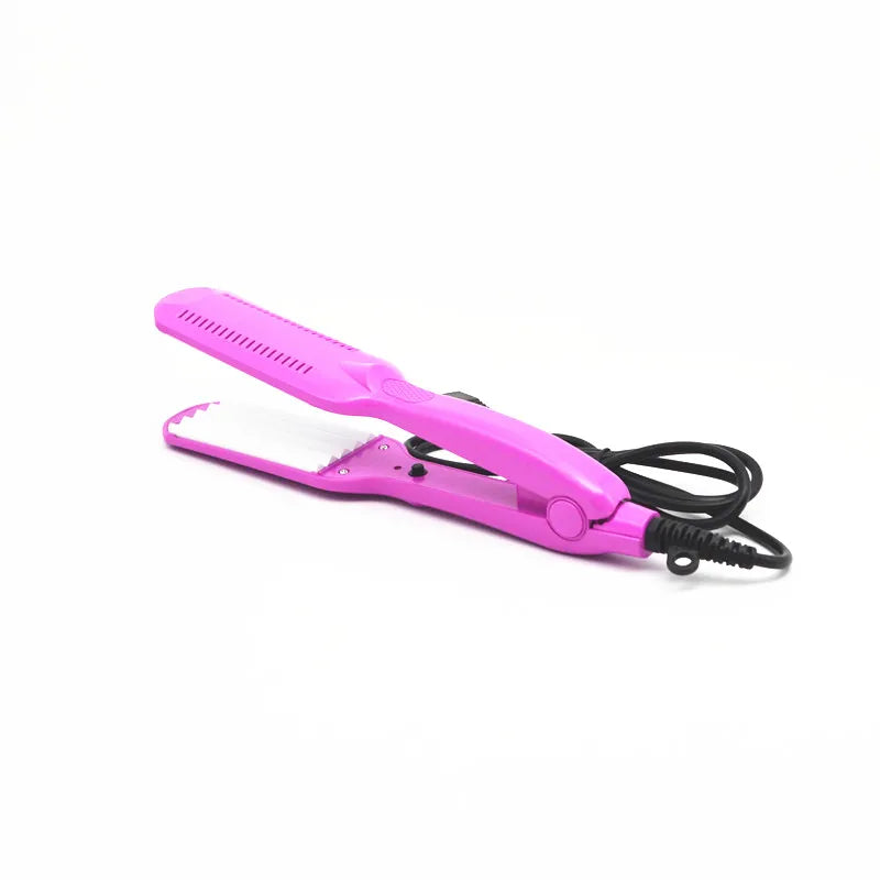 Professional hair curler Crimper Ceramic Corrugated Curler Curling Iron Hair Styler Electric Corrugation Wave Styling Tools