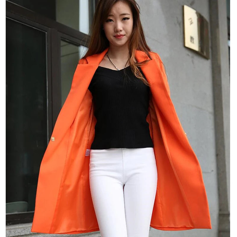 2023 New Spring Autumn Blazers Women Small Suit Long Sleeve Jacket Casual Tops Female Slim Wild Blazers Windbreaker Coat S-3XL