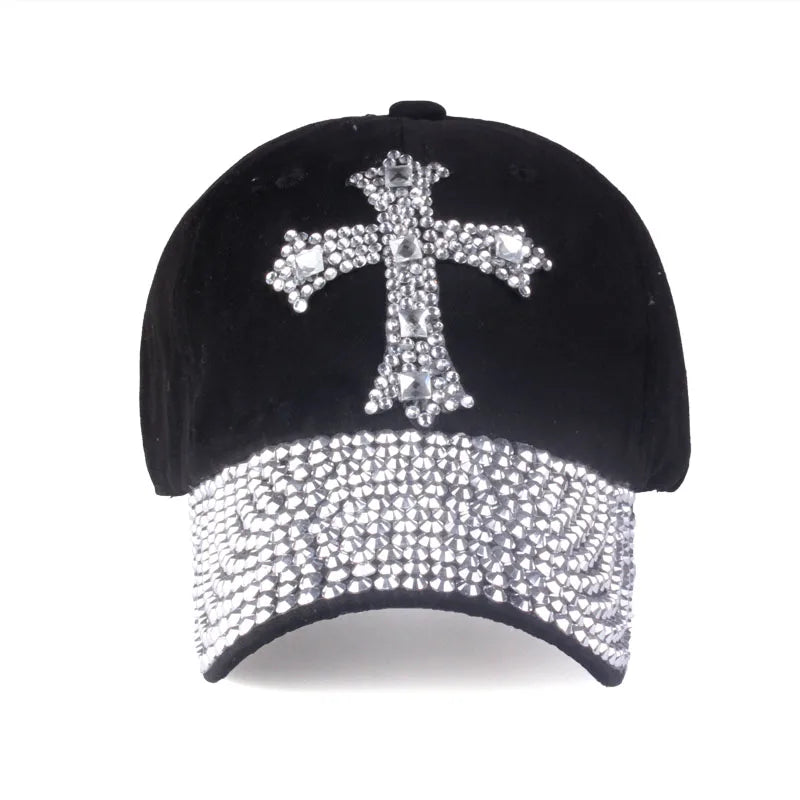 [YARBUU] Baseball Cap For Men & Women  2022 New Fashion Sun Hat The Adjustable 100% Cotton Rhinestone Cap Hat Free Shipping