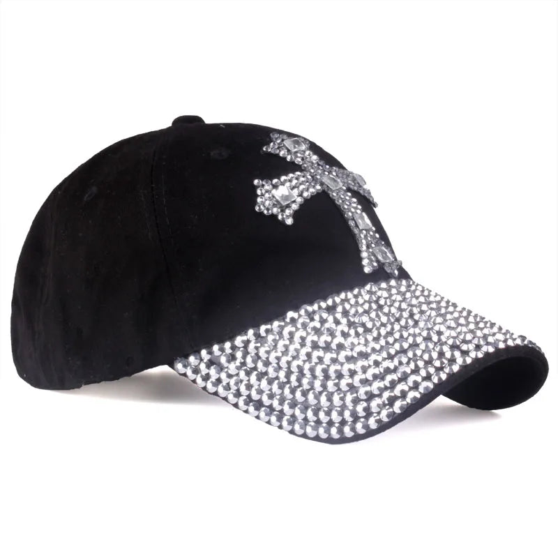 [YARBUU] Baseball Cap For Men & Women  2022 New Fashion Sun Hat The Adjustable 100% Cotton Rhinestone Cap Hat Free Shipping