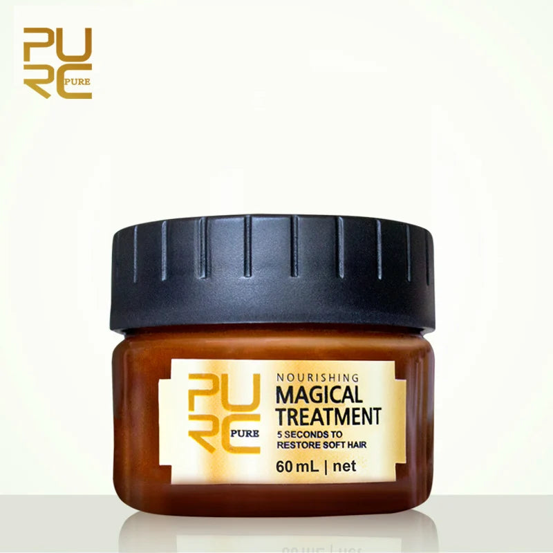 PURC 5 Seconds Magical Treatment Hair Mask Repairs Damage Frizz Hair Keratin Hair & Scalp Treatment Hair Care