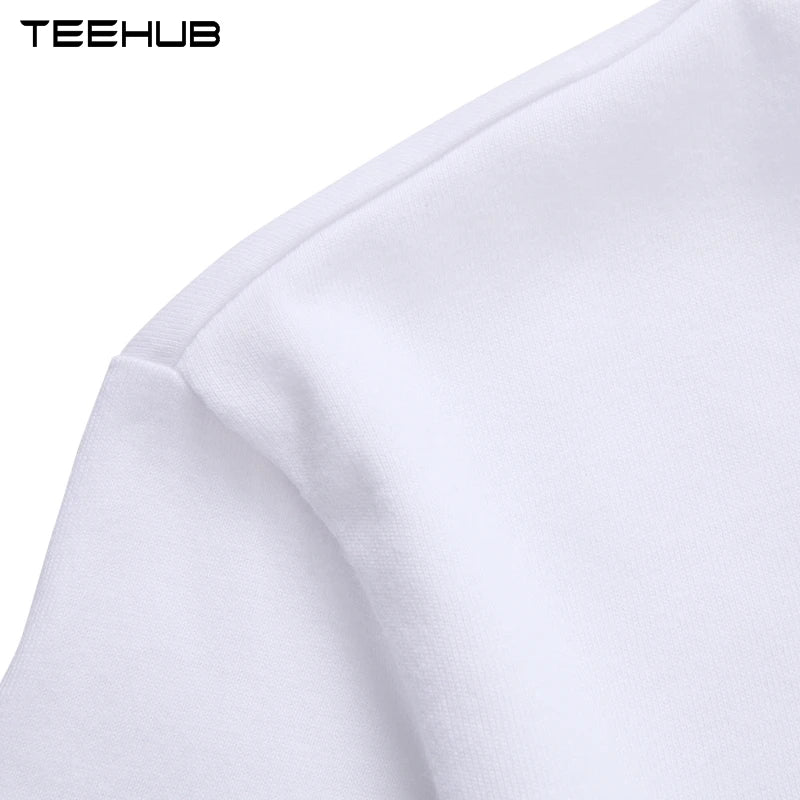 TEEHUB Geometric Men T-Shirt 2019 Fashion Piano Printed Short Sleeve Tshirts Summer Casual Tops Tees