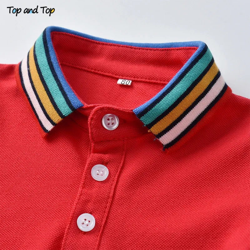 Top and Top Summer Boys Clothing Sets Short Sleeve Striped Cotton T-shirt Blouse+Short Pant Kids Boy Gentleman Clothes 2Pcs Suit