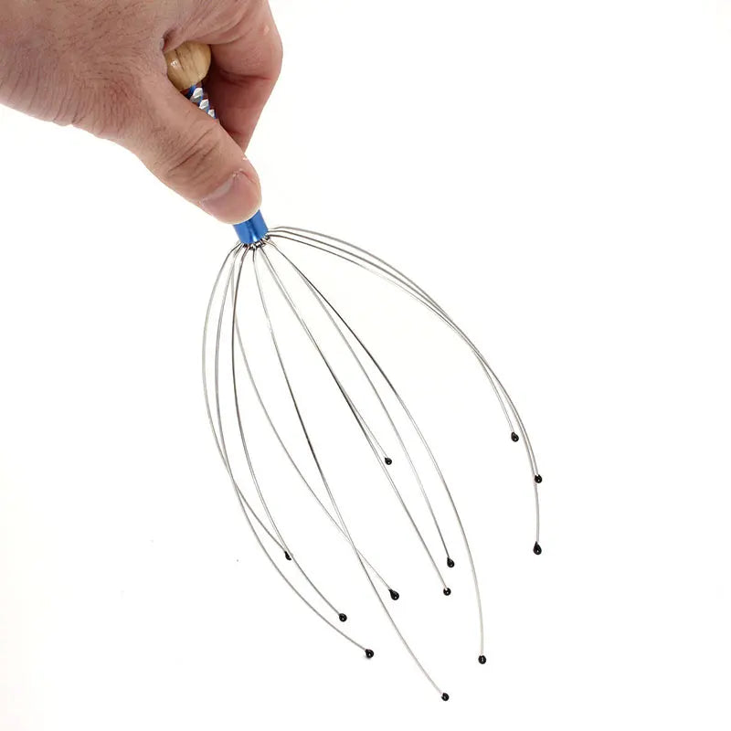 1PC Head Massager Neck Massage Octopus Scalp Stress Relax Spa Wholesale