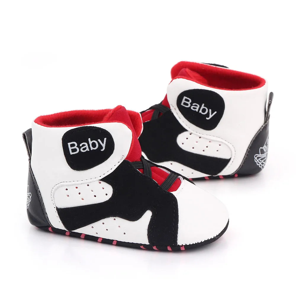 Spring Newborn Baby Casual Sports Shoes Baby Shoes Baby Boys Sneakers Soft Bottom Breathable Baby Girls Infant Toddler Shoes