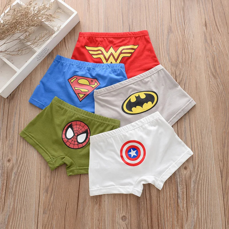 Boys Underwear Children Panties Boys Cotton Boxer Shorts Children's Clothing Kids Underwear For 2-16T 5Pcs Teen Panties For Kids