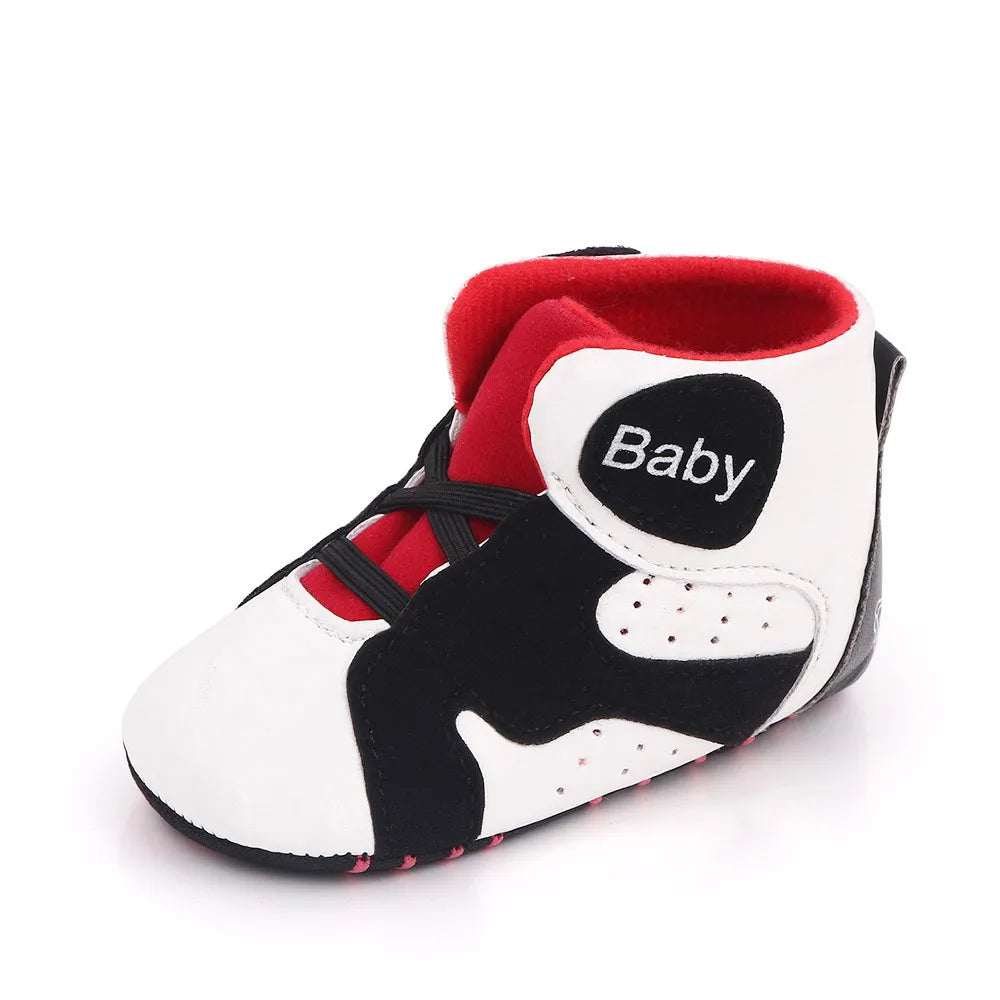 Spring Newborn Baby Casual Sports Shoes Baby Shoes Baby Boys Sneakers Soft Bottom Breathable Baby Girls Infant Toddler Shoes