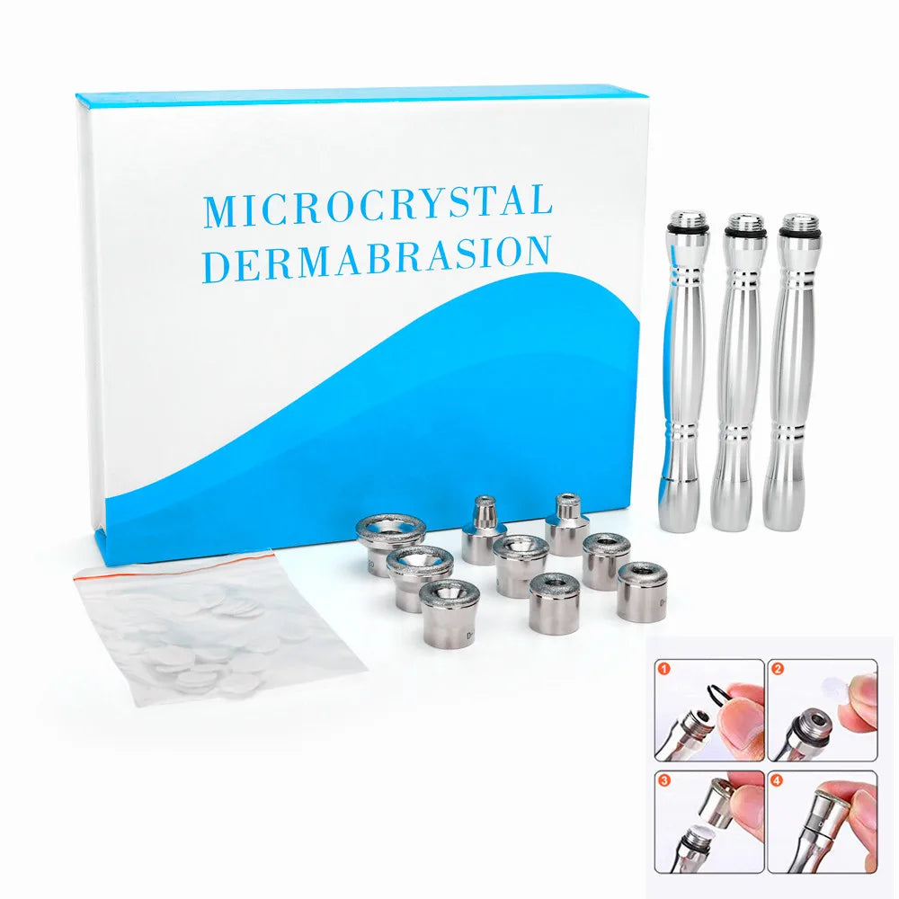 ZiCatkin Diamond Microdermabrasion Beauty Machine Vacuum Suction Tool Water Spray Facial Moisten Face Exfoliate Skin Peeling