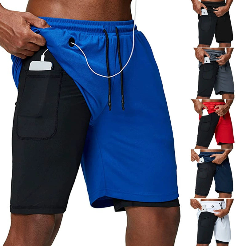 Crazy Muscle Workout Personalized Trendy Quick-Dry Men's Shorts